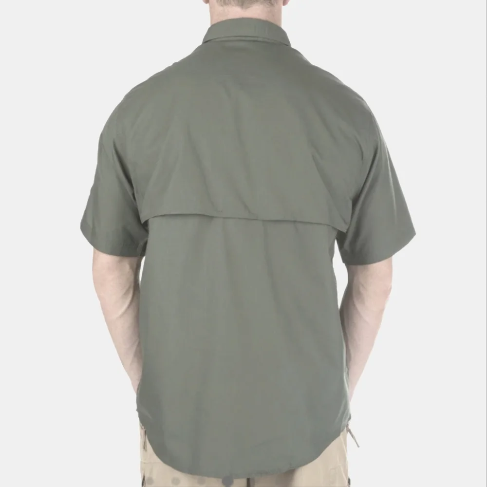 5.11 Tactical Gray Casual Button Down Shirt - Picture 3 of 14